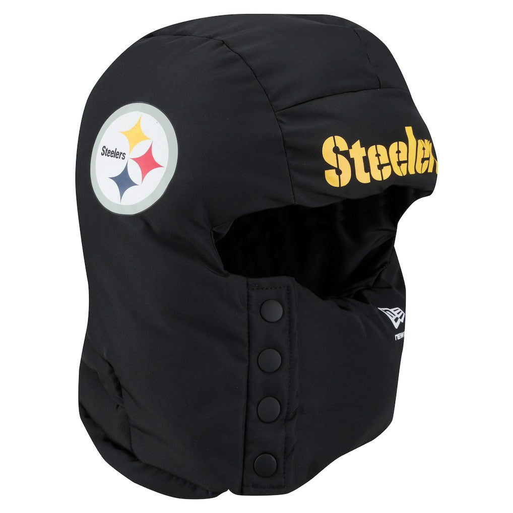Pittsburgh Steelers New Era Puffer Balaclava Black