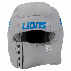Detroit Lions New Era Puffer Balaclava Gray