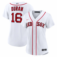 Jarren Duran Boston Red Sox Nike Women's Home Replica Player Jersey - White - Nike on Sale