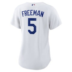Freddie Freeman Los Angeles Dodgers Nike Women's Home Replica Jersey - White - Nike Lifestyle