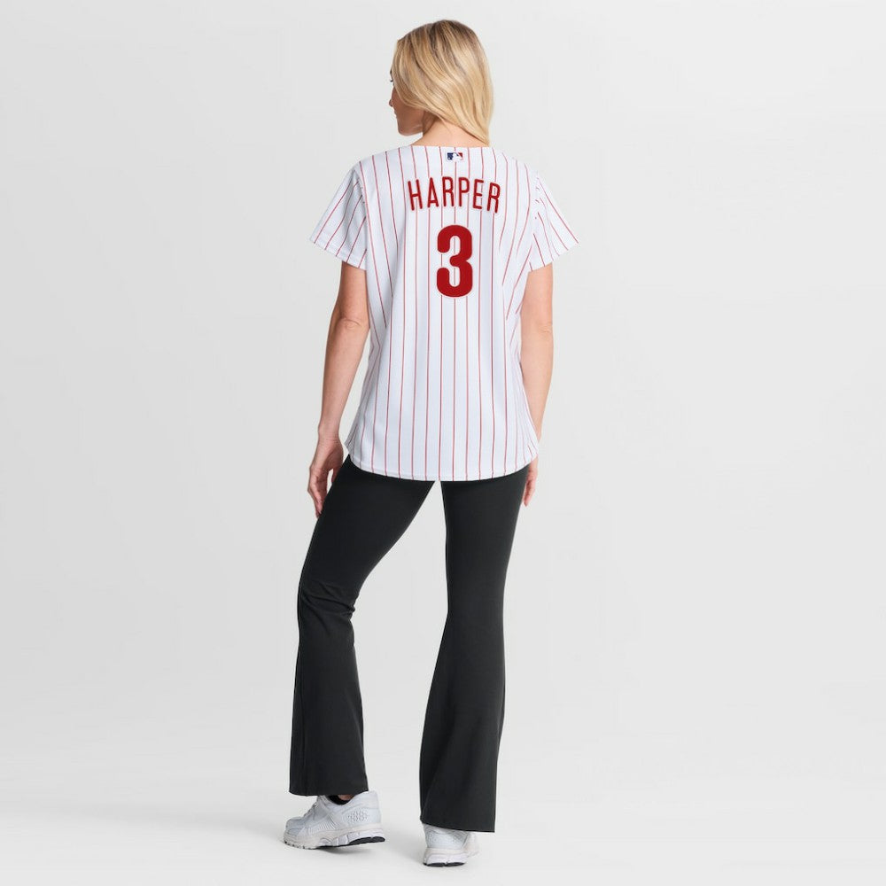 Bryce Harper Philadelphia Phillies Nike Women's Home Replica Jersey - White - Nike on Sale