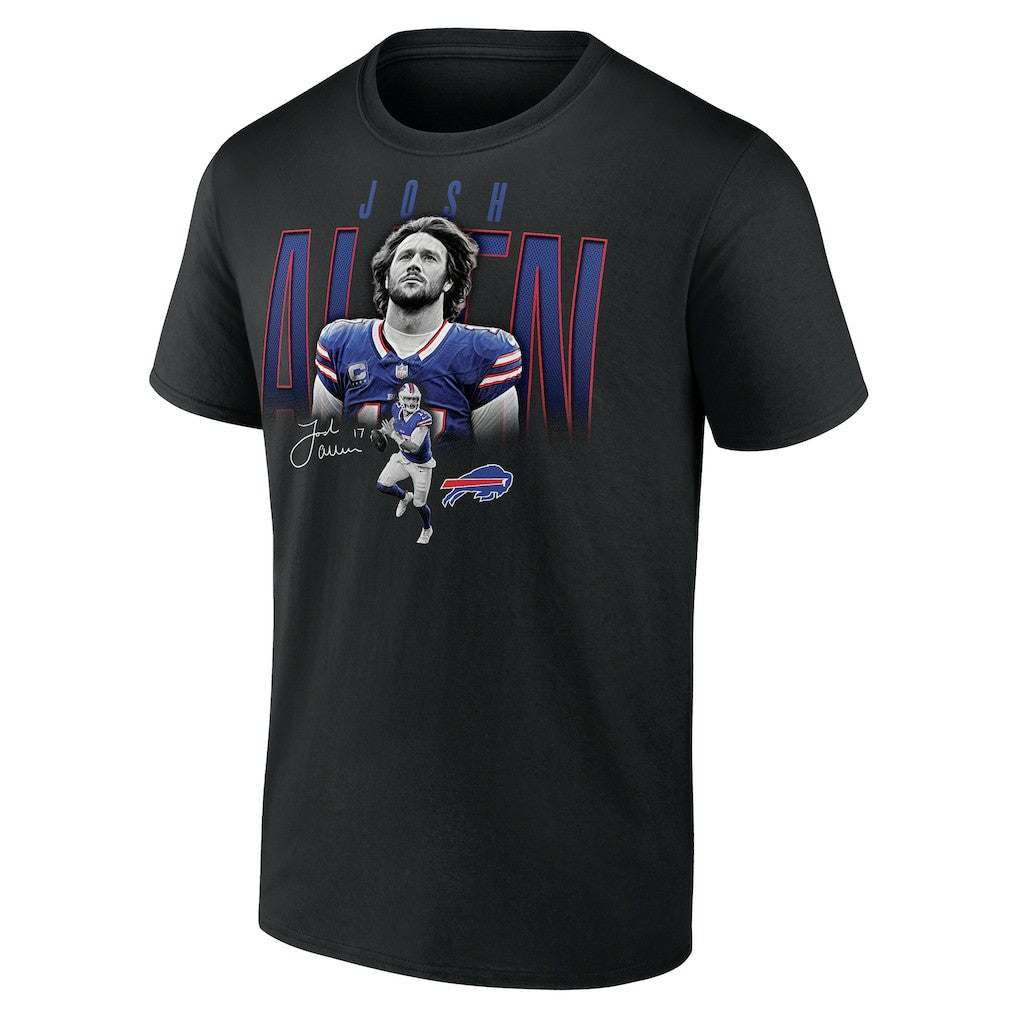 Josh Allen Buffalo Bills Humble Shadow Player T-Shirt Black