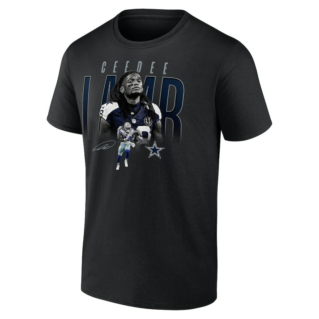 CeeDee Lamb Dallas Cowboys Humble Shadow Player T-Shirt Black