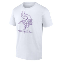Justin Jefferson Minnesota Vikings Tonal Name & Number T-Shirt White