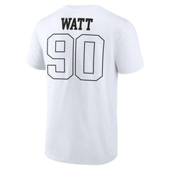 T.J. Watt Pittsburgh Steelers Tonal Name & Number T-Shirt White