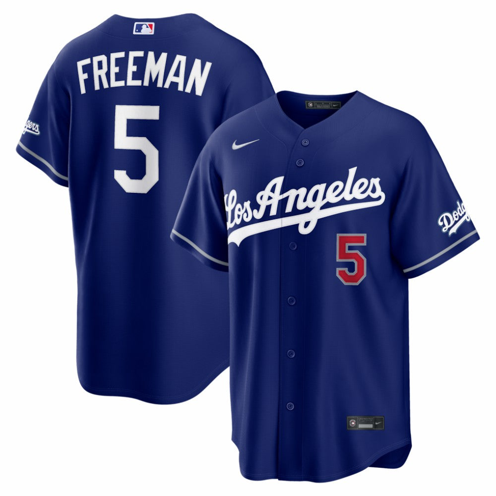 Freddie Freeman Los Angeles Dodgers Nike Alternate Stadium Jersey - Royal - Nike Discount