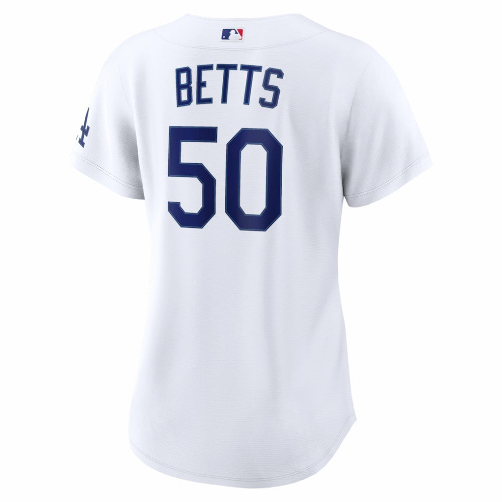 Mookie Betts Los Angeles Dodgers Nike Women's Home Stadium Jersey - White - Nike Sale