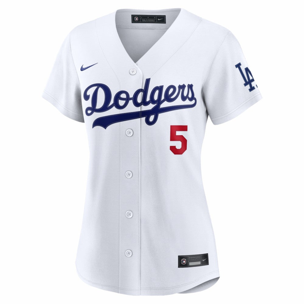 Freddie Freeman Los Angeles Dodgers Nike Women's Home Stadium Jersey - White - Nike Discount