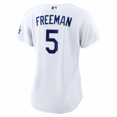 Freddie Freeman Los Angeles Dodgers Nike Women's Home Stadium Jersey - White - Nike Discount