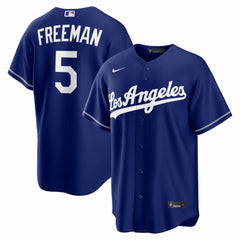 Freddie Freeman Los Angeles Dodgers Nike Alternate Replica Jersey - Royal - Nike Online