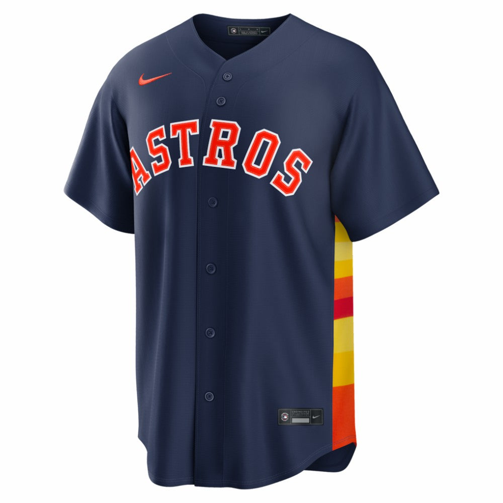 Jose Altuve Houston Astros Nike Alternate 2 Replica Jersey - Navy - Nike Discount