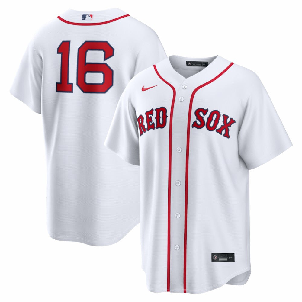 Jarren Duran Boston Red Sox Nike Home Replica Jersey - White - Nike Discount