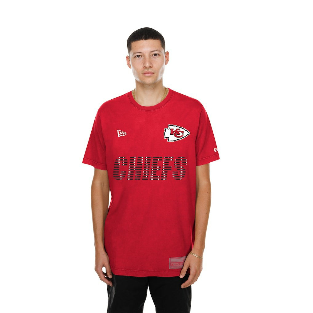 Kansas City Chiefs New Era Match T-Shirt Red