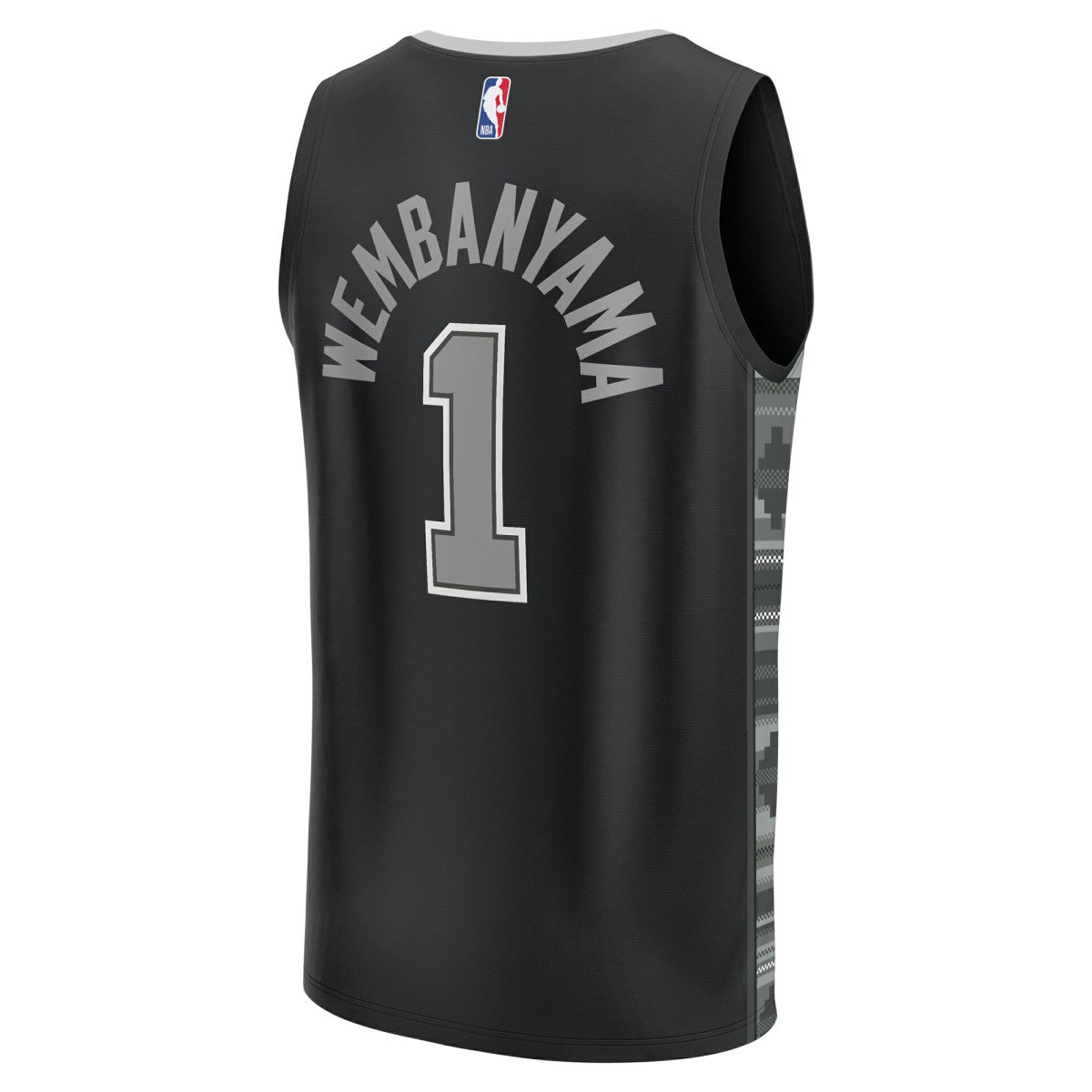 Victor Wembanyama San Antonio Spurs Fast Break Replica Player Jersey Statement Edition Black | Fanatics Lifestyle