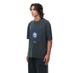 Philadelphia 76ers Unisex Miracle Academy x NBA Collection Vintage Boxy T-shirt Heather Black