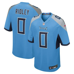 Nike Calvin Ridley Tennessee Titans Team Game Jersey Light Blue