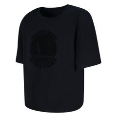 Golden State Warriors Protege Eco-Poly Interlock Fashion Tonal T-Shirt Black