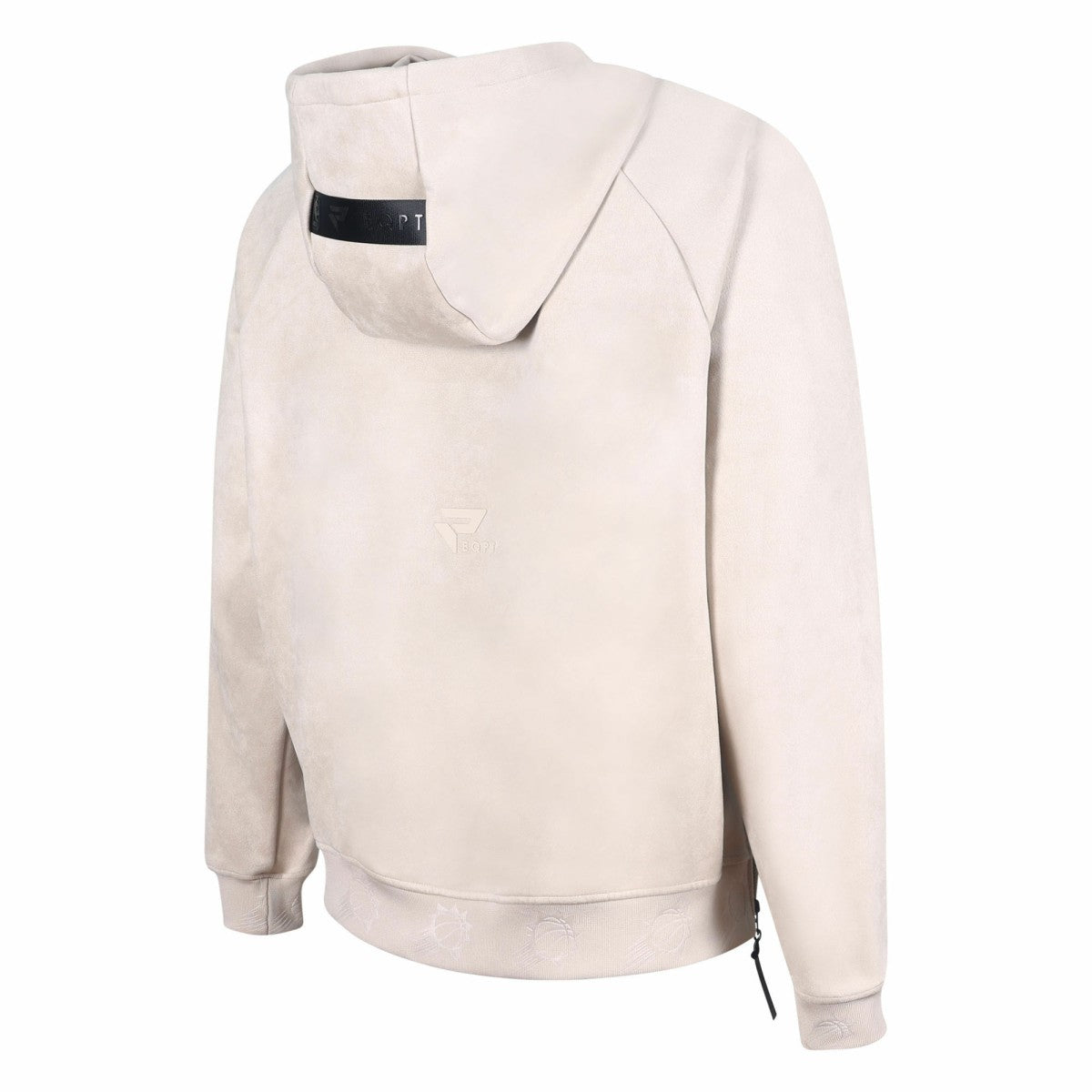 Phoenix Suns Protege Eco-Friendly Functional Suede Fashion Tonal Hoodie Cream