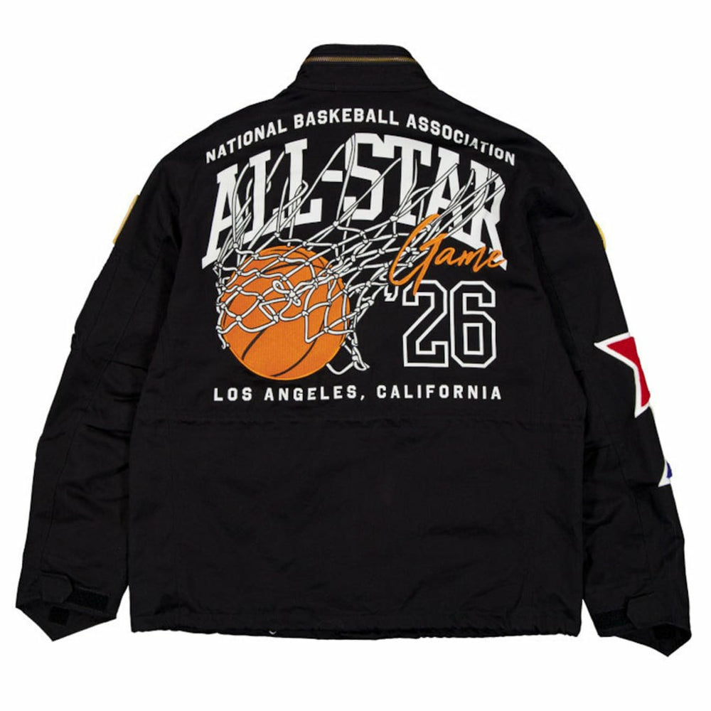 2026 NBA All-Star Game x Alpha Industries Field Full-Zip Jacket Black | New Era Lifestyle