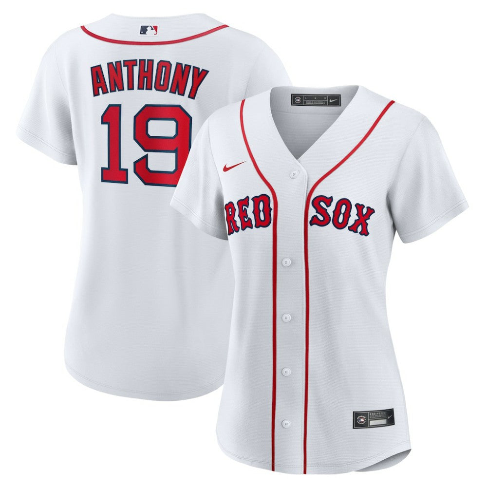 Roman Anthony Boston Red Sox Nike Women's Home Replica Jersey – White - Nike Discount