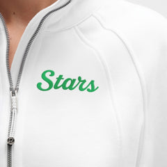 Dallas Stars lululemon Women's Long Scuba Oversized Half-Zip Funnel Neck - White - NHL 203201183