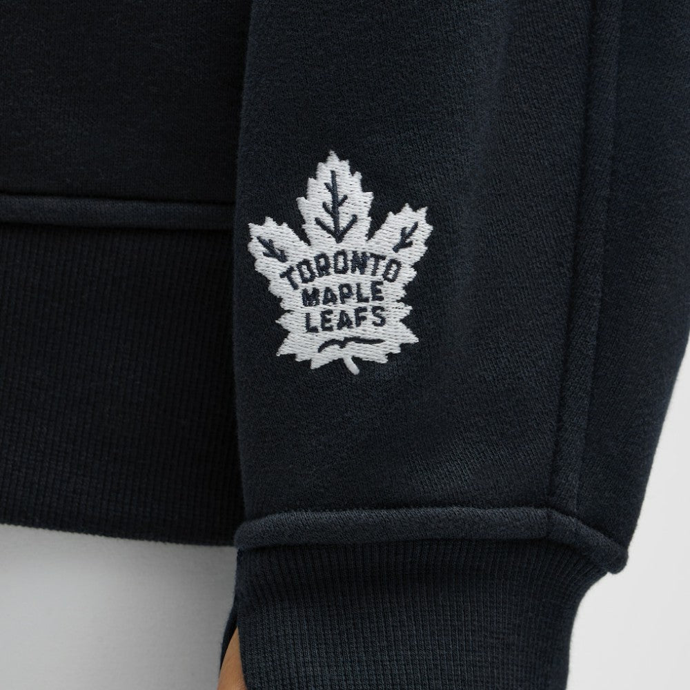 Toronto Maple Leafs lululemon Women's Long Scuba Oversized Half-Zip Funnel Neck - True Navy - NHL 203201196