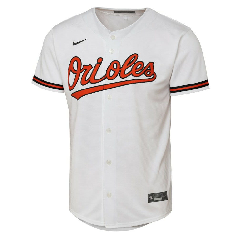 Gunnar Henderson Baltimore Orioles Nike Youth Home Replica Player Jersey - White - Nike Discount