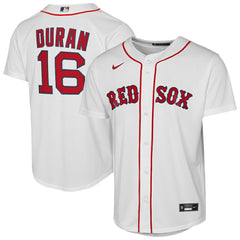 Jarren Duran Boston Red Sox Nike Youth Home Replica Player Jersey - White - Nike Lifestyle