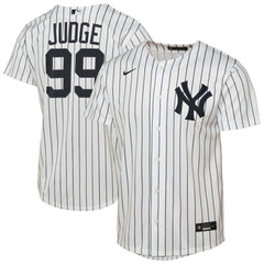 Aaron Judge New York Yankees Nike Youth Home Replica Player Jersey - White - Nike Lifestyle