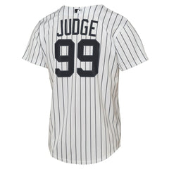 Aaron Judge New York Yankees Nike Youth Home Replica Player Jersey - White - Nike Lifestyle