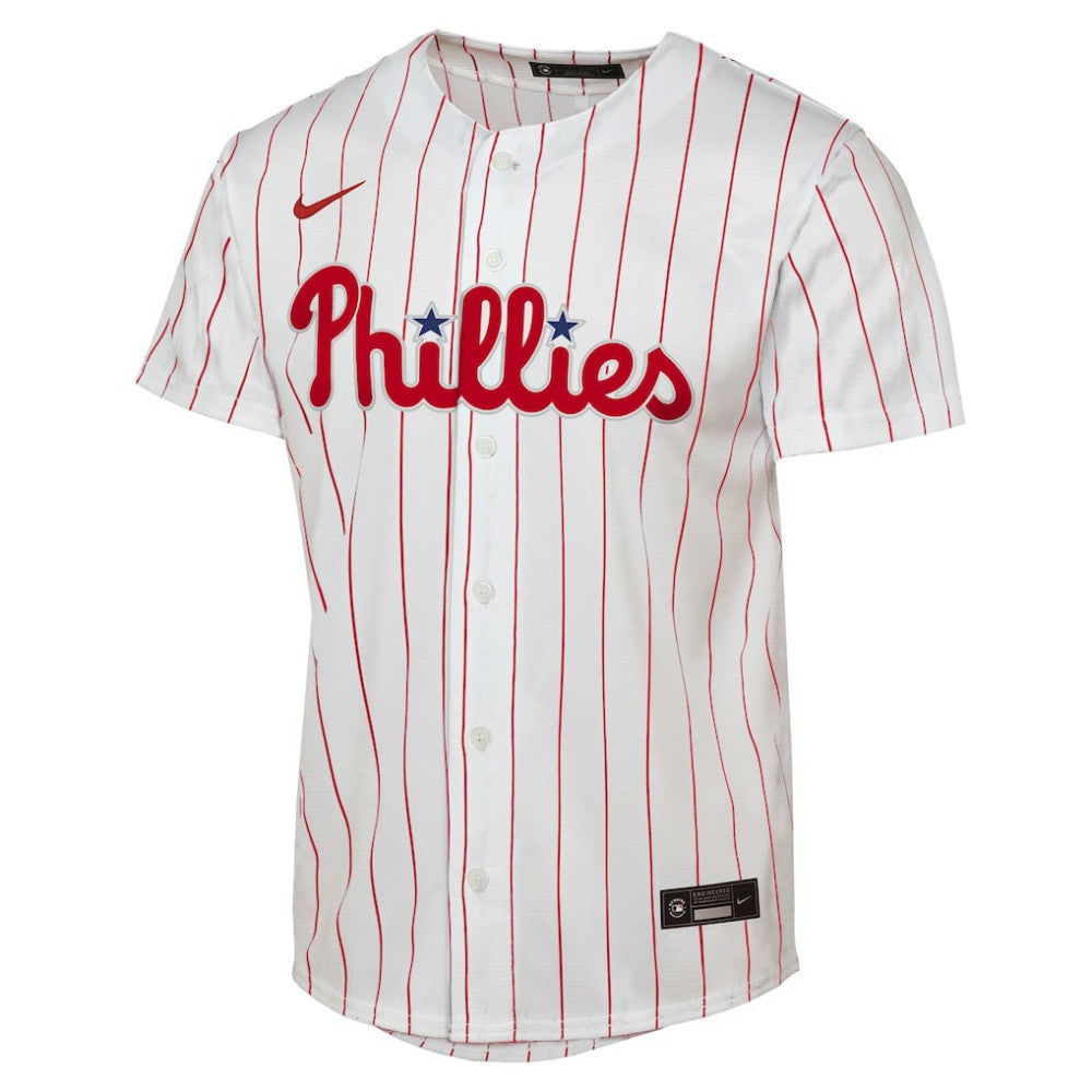 Bryce Harper Philadelphia Phillies Nike Youth Home Replica Player Jersey - White - Nike Lifestyle