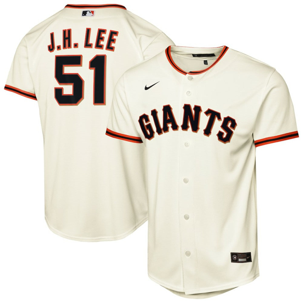 Jung Hoo Lee San Francisco Giants Nike Youth Home Replica Player Jersey - Cream - Nike Lifestyle