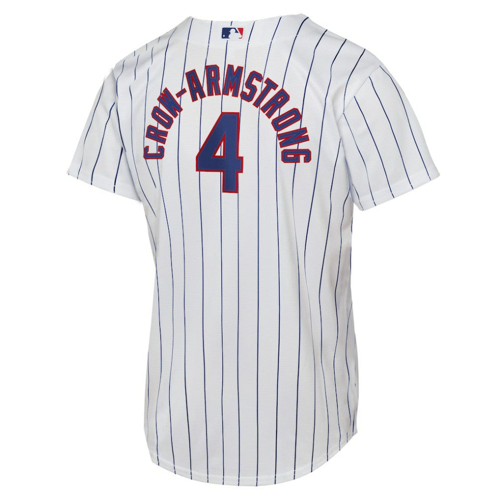 Pete Crow-Armstrong Chicago Cubs Nike Youth Home Replica Player Jersey - White - Nike Discount