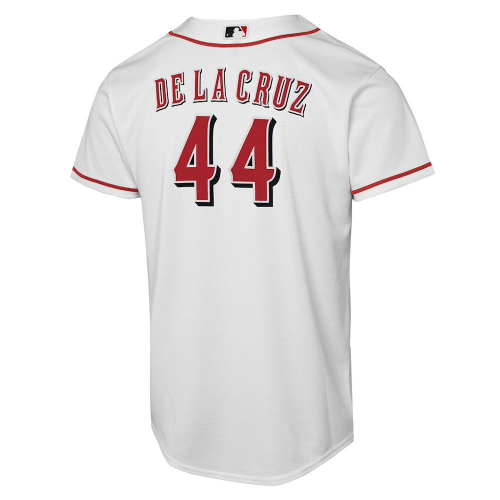 Elly De La Cruz Cincinnati Reds Nike Youth Home Replica Player Jersey - White - Nike Online