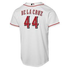 Elly De La Cruz Cincinnati Reds Nike Youth Home Replica Player Jersey - White - Nike Online