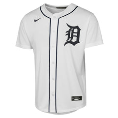 Tarik Skubal Detroit Tigers Nike Youth Home Replica Player Jersey - White - Nike Online