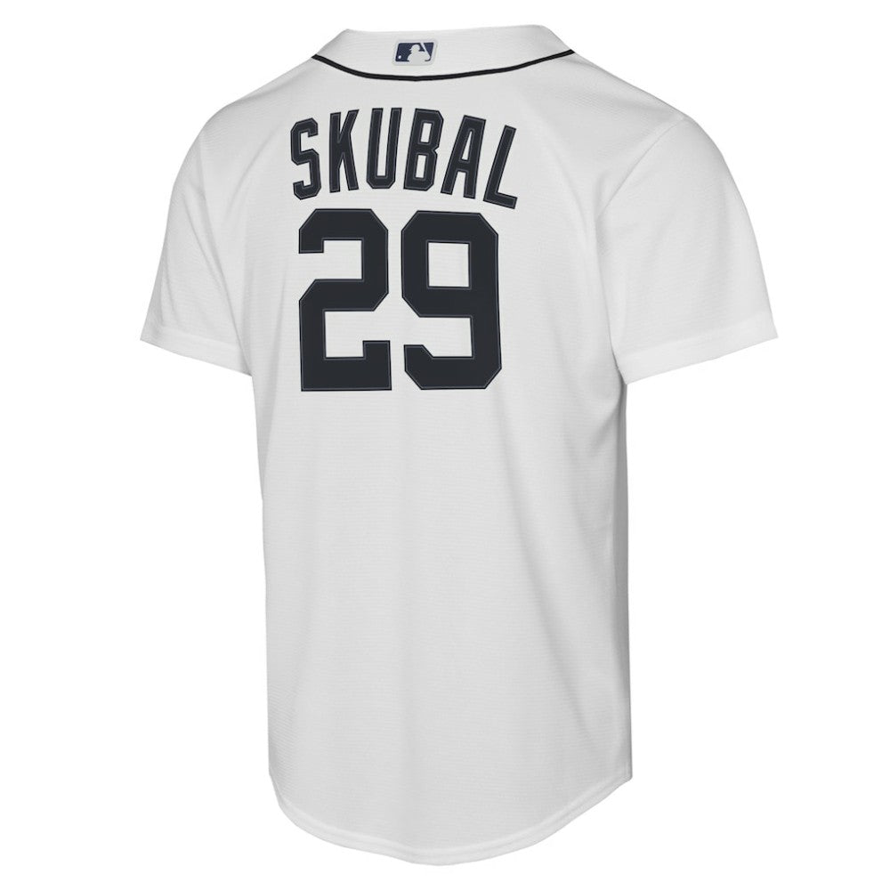 Tarik Skubal Detroit Tigers Nike Youth Home Replica Player Jersey - White - Nike Online