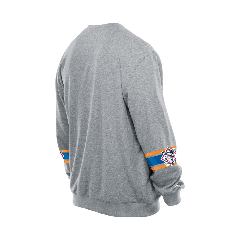 New York Mets New Era Sport Classics Sweatshirt - Gray - New Era Discount