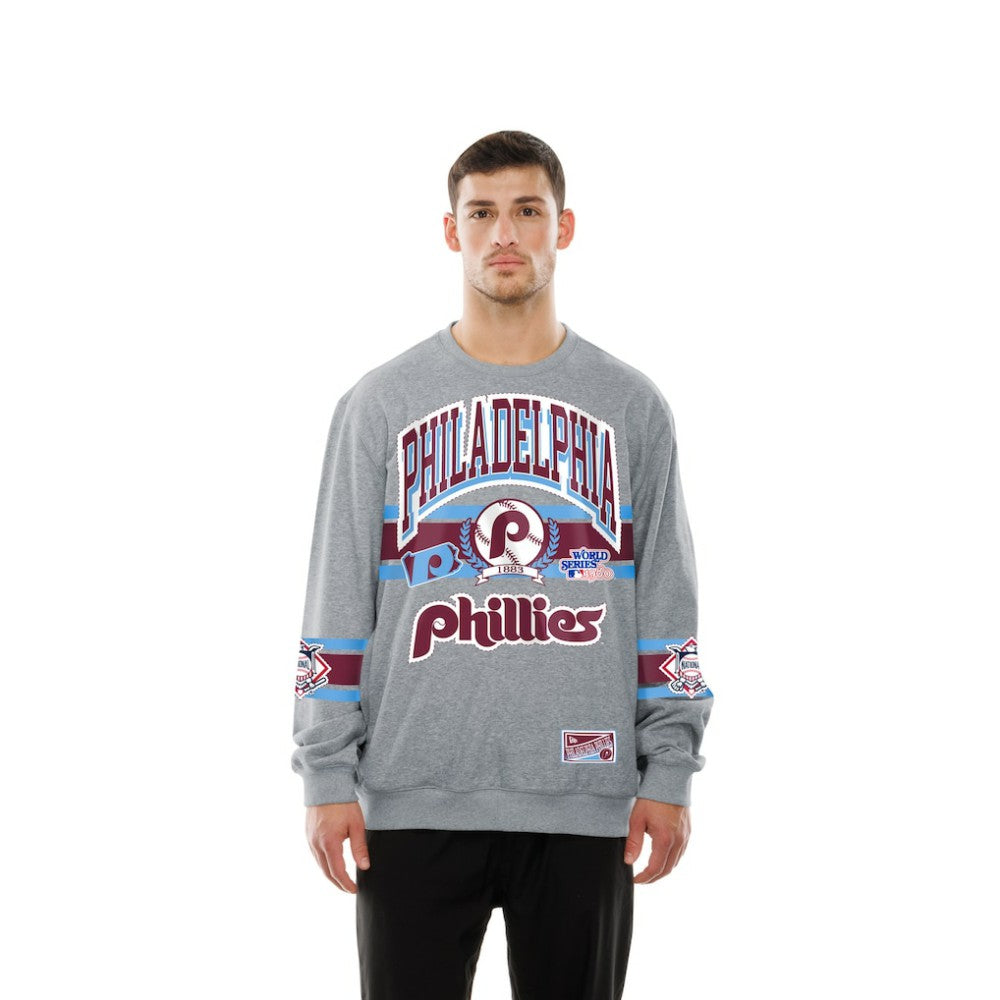 Philadelphia Phillies New Era Sport Classics Sweatshirt - Gray - New Era Sale