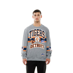 Detroit Tigers New Era Sport Classics Sweatshirt - Gray - New Era Online