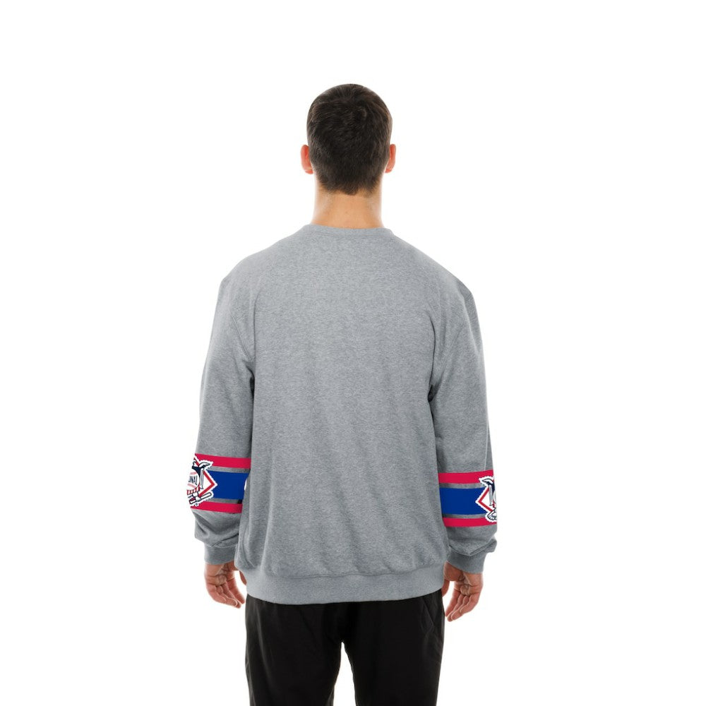 Atlanta Braves New Era Sport Classics Sweatshirt - Gray - New Era Online