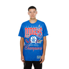 Los Angeles Dodgers New Era Mineral Wash T-Shirt - Royal - New Era Sale