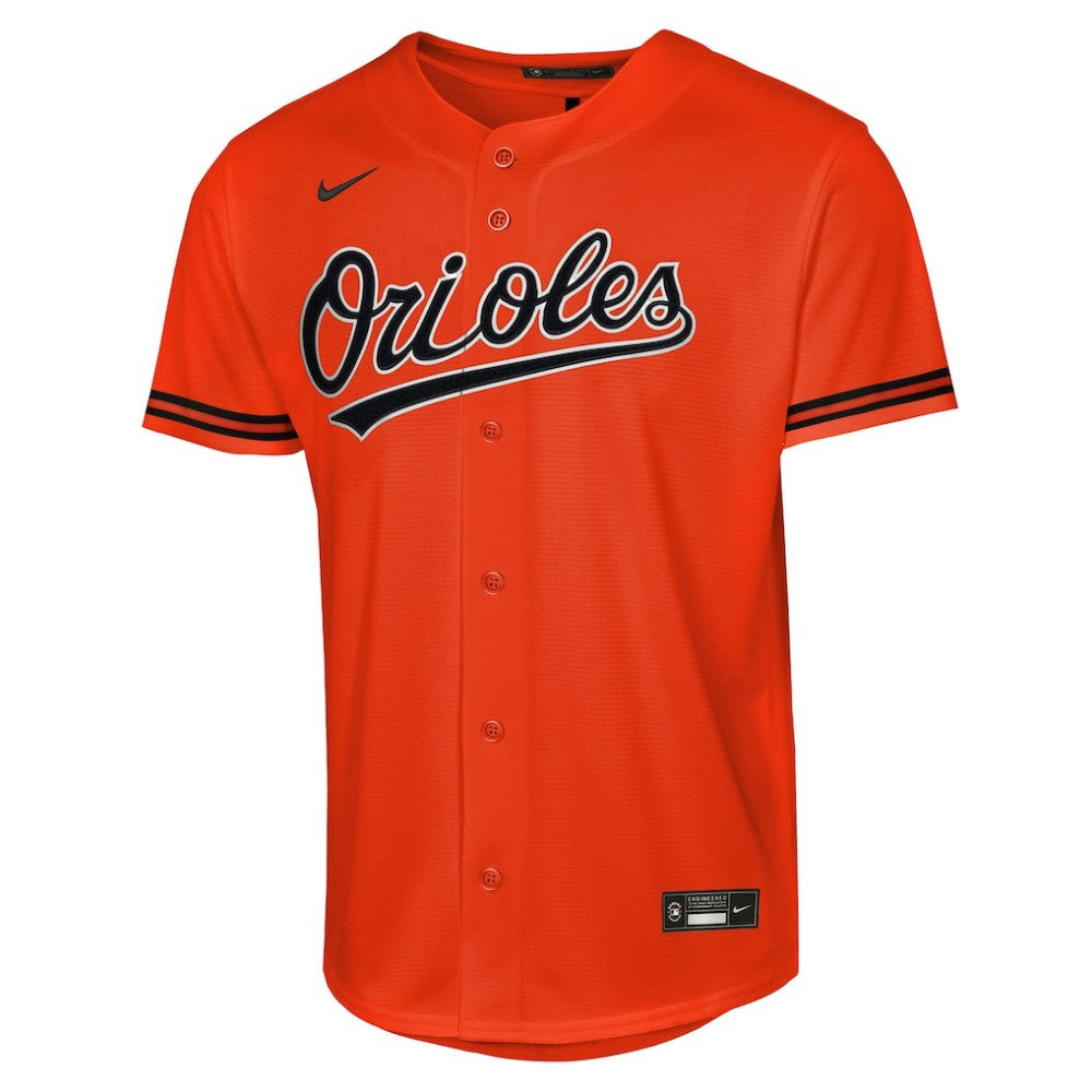Baltimore Orioles Nike Youth Alternate 2 Replica Jersey - Orange - Nike Discount