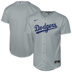 Los Angeles Dodgers Nike Youth Alternate Replica Jersey - Gray - Nike Sale