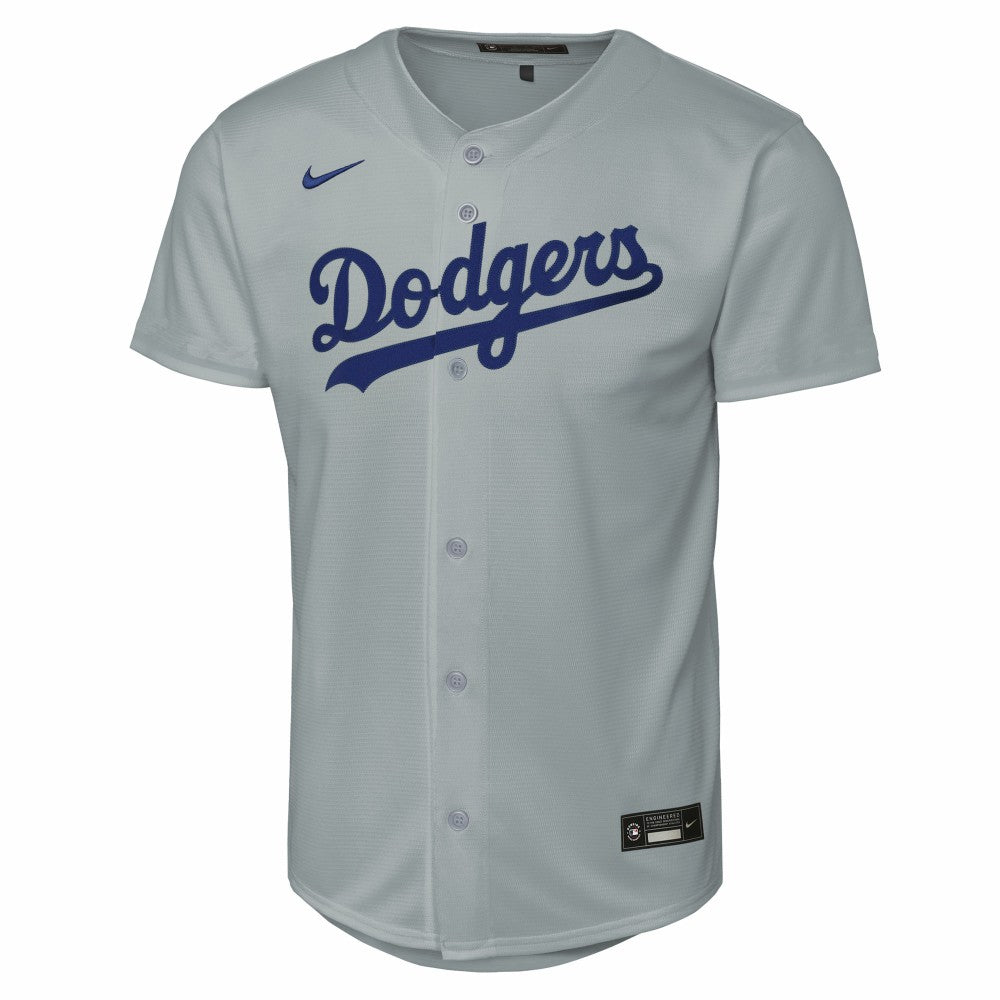 Los Angeles Dodgers Nike Youth Alternate Replica Jersey - Gray - Nike Sale