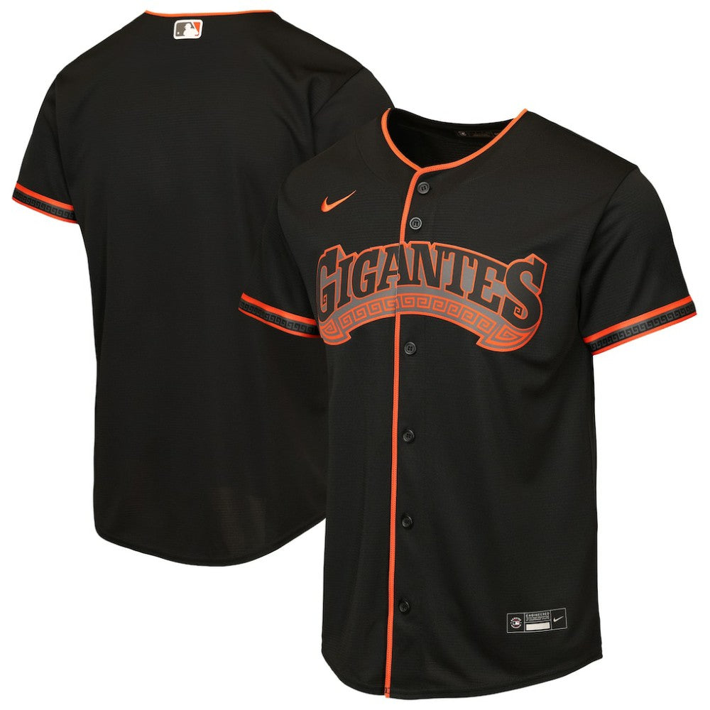 San Francisco Giants Nike Youth Alternate Replica Jersey - Black - Nike Discount