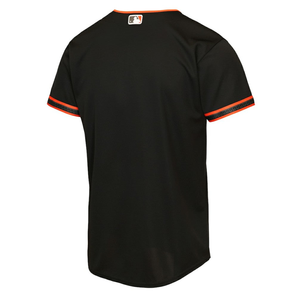 San Francisco Giants Nike Youth Alternate Replica Jersey - Black - Nike Discount