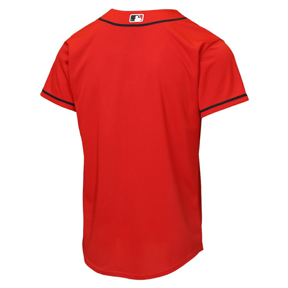 Atlanta Braves Nike Youth Alternate Replica Jersey - Red - Nike on Sale