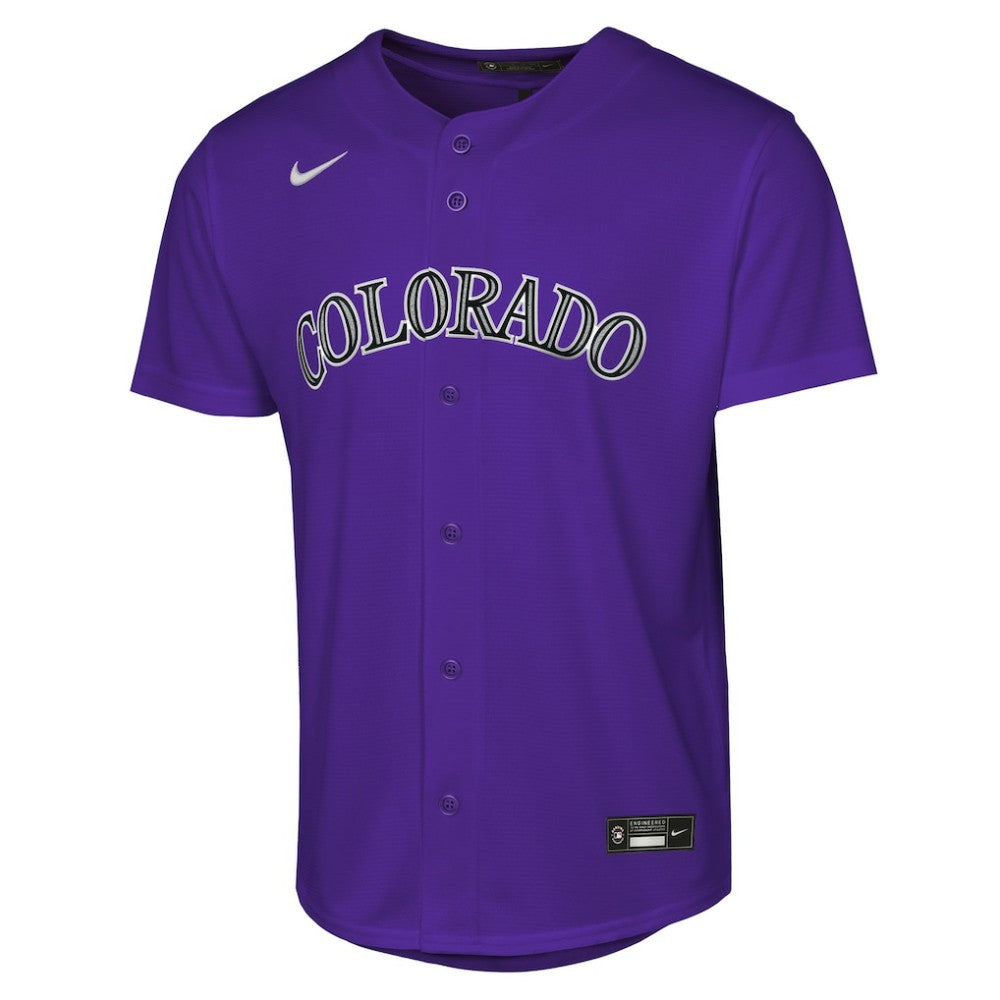 Kris Bryant Colorado Rockies Nike Youth Alternate Replica Jersey - Purple - Nike Online