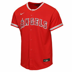 Mike Trout Los Angeles Angels Nike Youth Alternate Replica Jersey - Red - Nike Sale